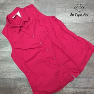 Announcements Maternity Button Front Top Size S